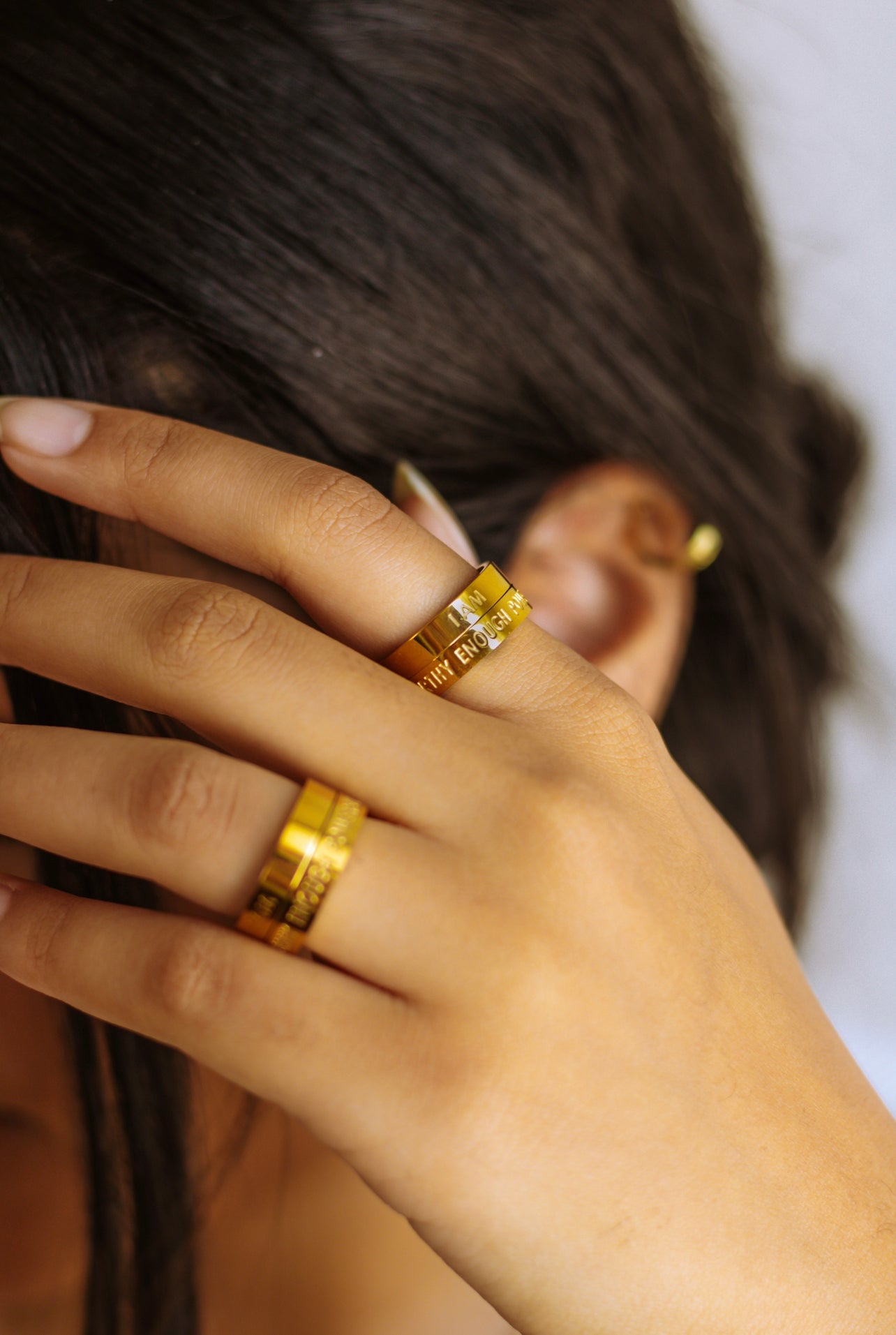 ZENSPIN ROTATING AFFIRMATION RING