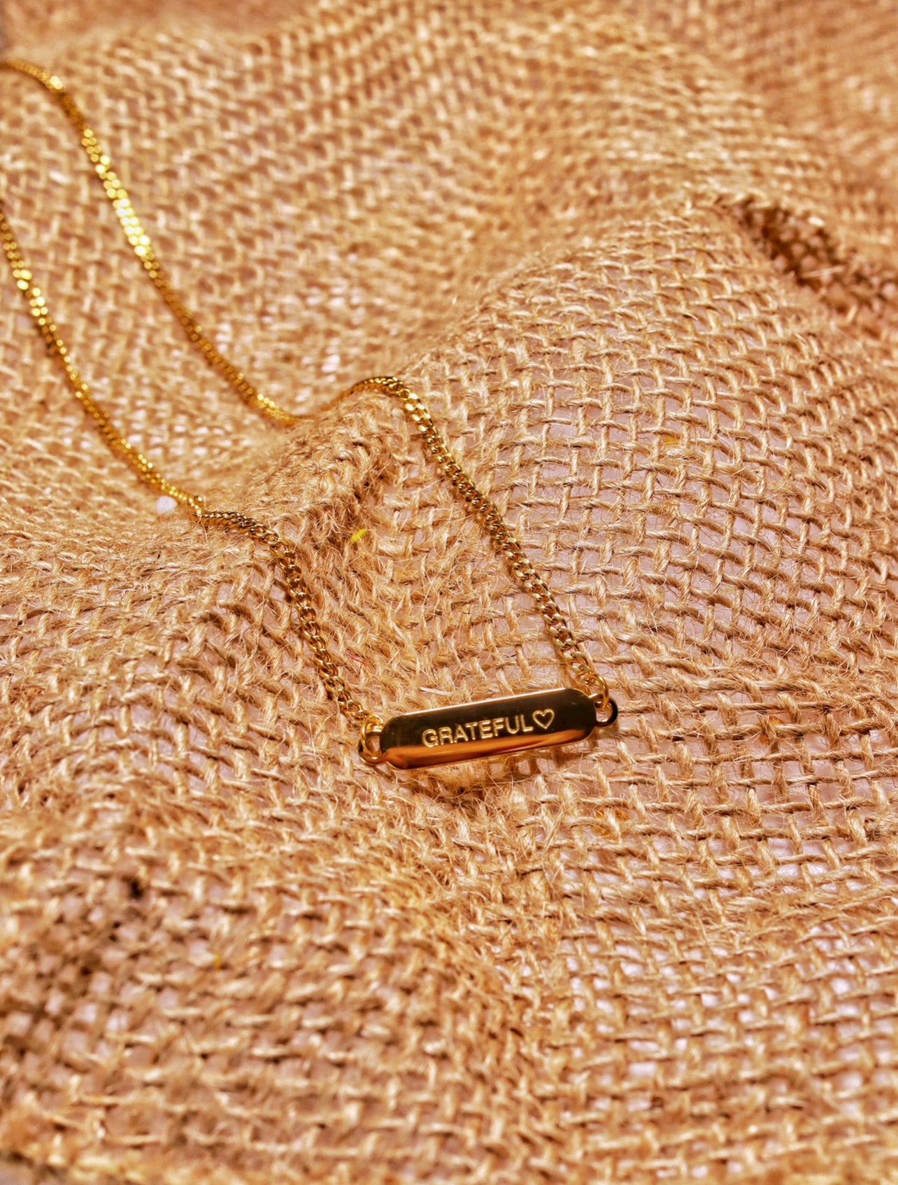 Grateful 🤎 Necklace