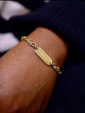 I Am Enough Twist Affirmation Bracelet