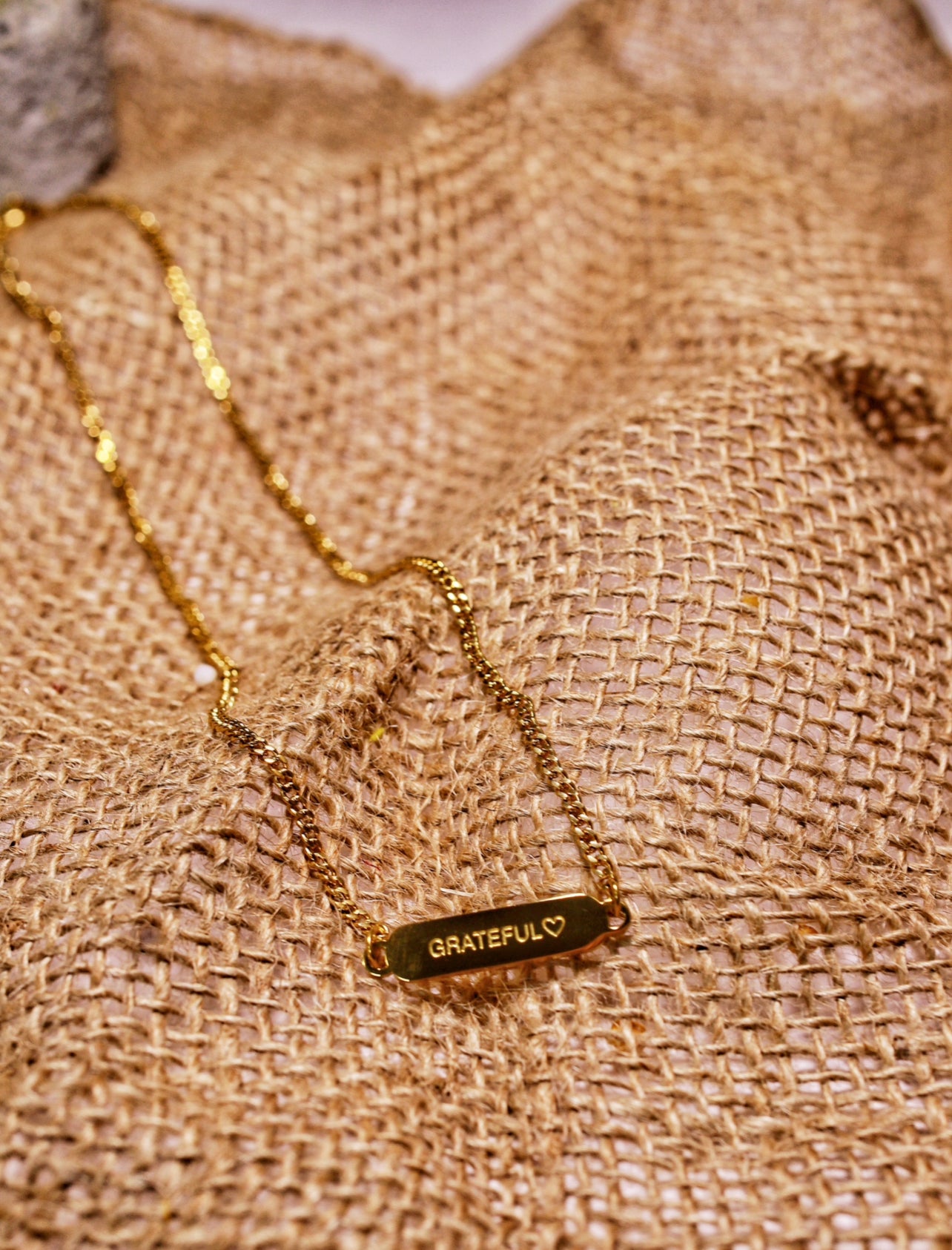 Grateful 🤎 Necklace