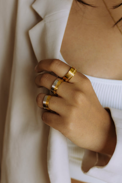 ZENSPIN ROTATING AFFIRMATION RING