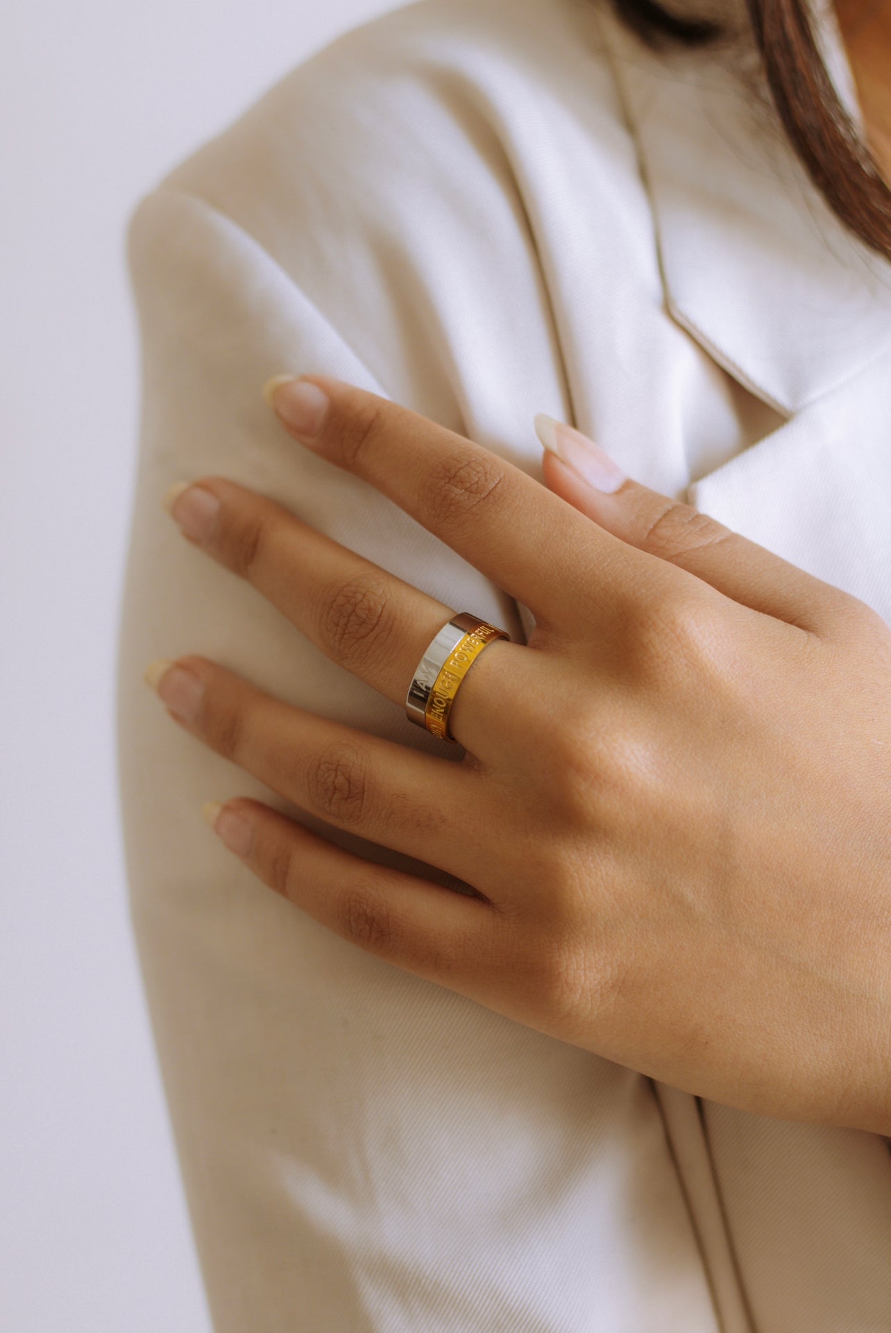 ZENSPIN ROTATING AFFIRMATION RING