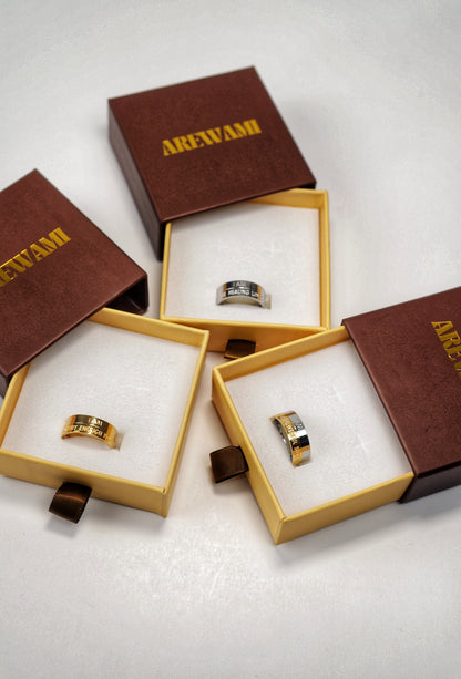 ZENSPIN ROTATING AFFIRMATION RING