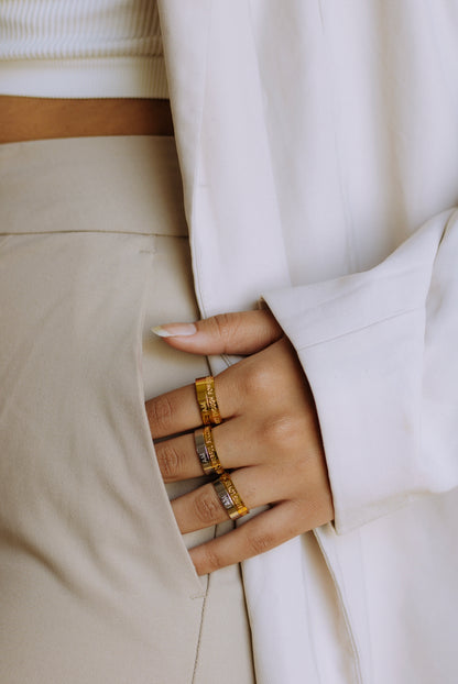 ZENSPIN ROTATING AFFIRMATION RING