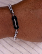 I Am Enough Twist Affirmation Bracelet