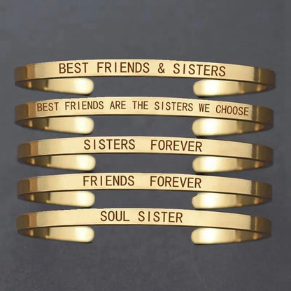 Custom Cuff Bracelet Matte Finish ( Add Your Own Text )