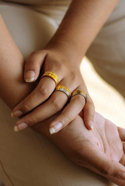 ZENSPIN ROTATING AFFIRMATION RING