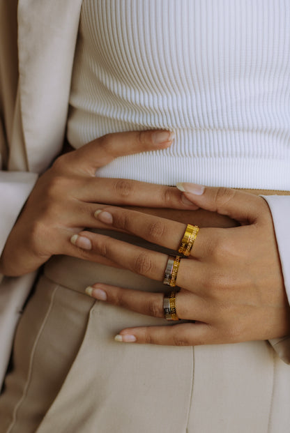 ZENSPIN ROTATING AFFIRMATION RING