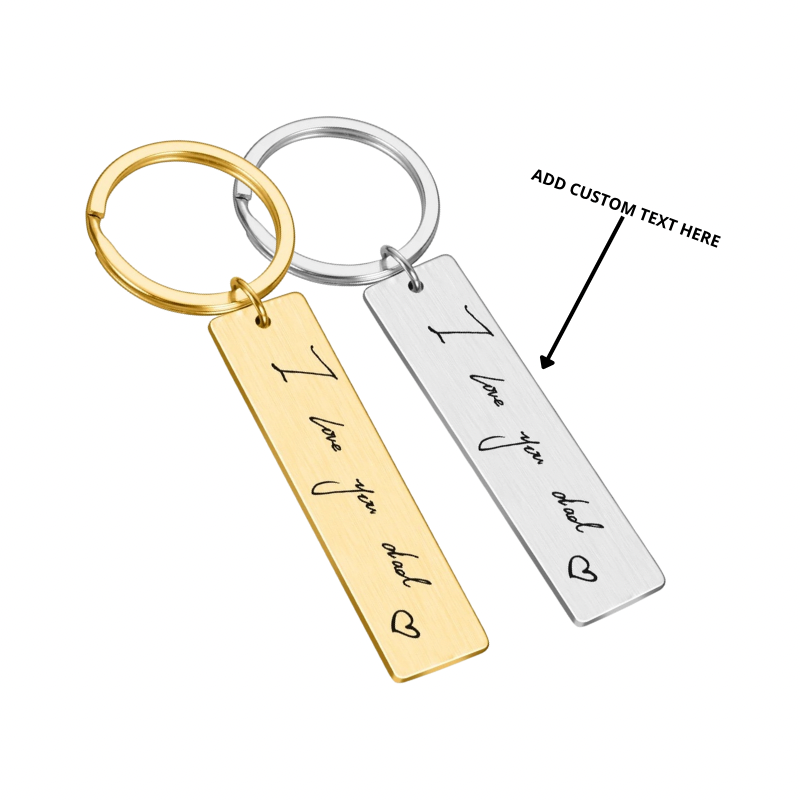 (Add Your Own Text  For free)Custom Keychain