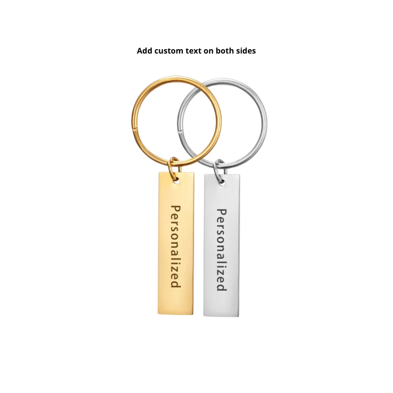 (Add Your Own Text  For free)Custom Keychain