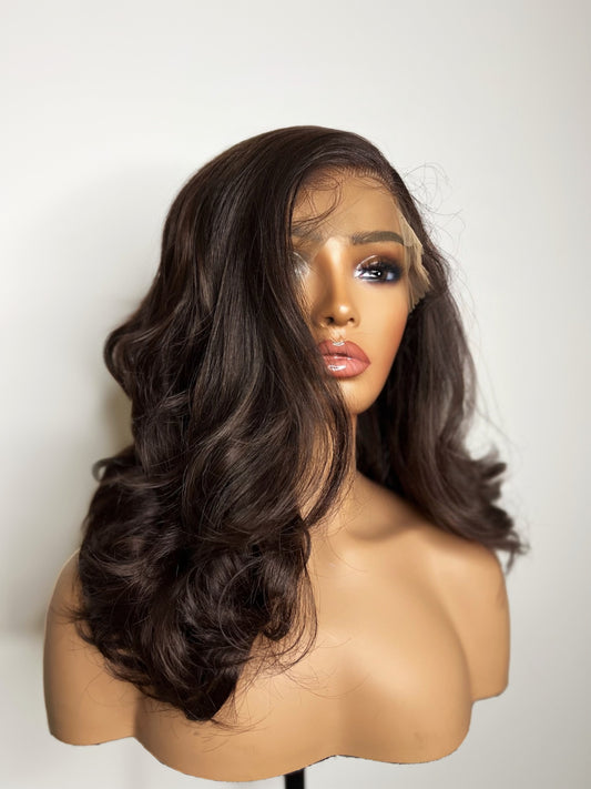 Arielle (Premium heat resistant synthetic fibre wig) 13x6  HD Lace